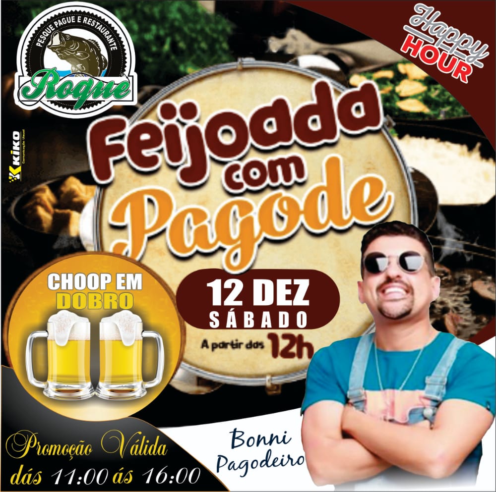 Pesque Pague Do Roque Promove Feijoada Pagode Ao Vivo Neste