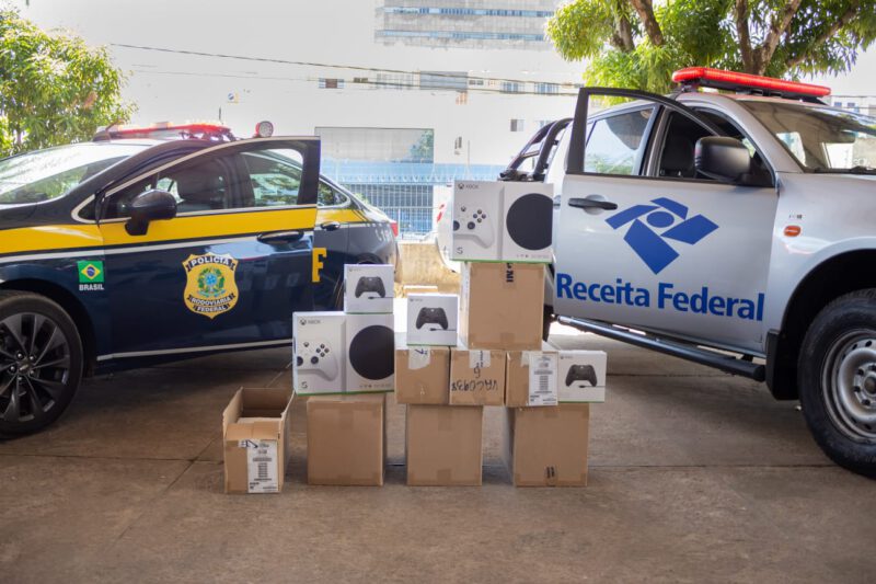 Porto Velho Prf E Rfb Identificam Diversos Produtos Sendo