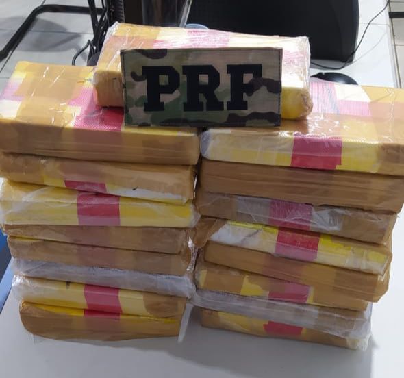 PRF apreende mais de 18 Kg de cloridrato de cocaína VILHENA NOTÍCIAS