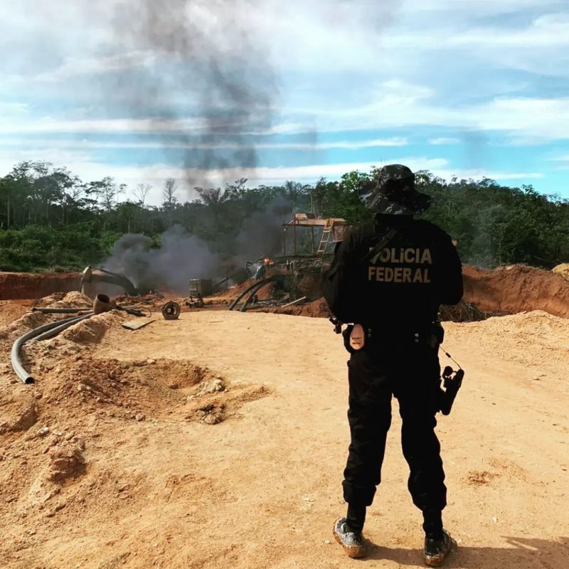 Policia Federal Deflagra A Operação Uru Praesidium Ii Contra Garimpos Ilegais Em Terra Indígena 0072